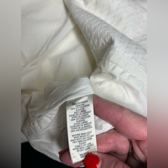 VTG Y2K 2000’s Juicy Couture Cream Double Breasted Trench Coat Size M - Picture 11 of 16